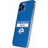 NFL Los Angeles Rams Blue Performance Series iPhone 12 Pro Max Skin